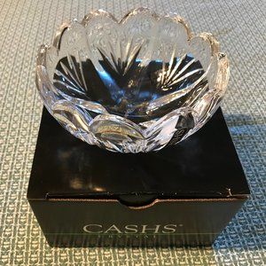 Cashs Ireland Crytal Hawthorne Fairy Collection Bowl